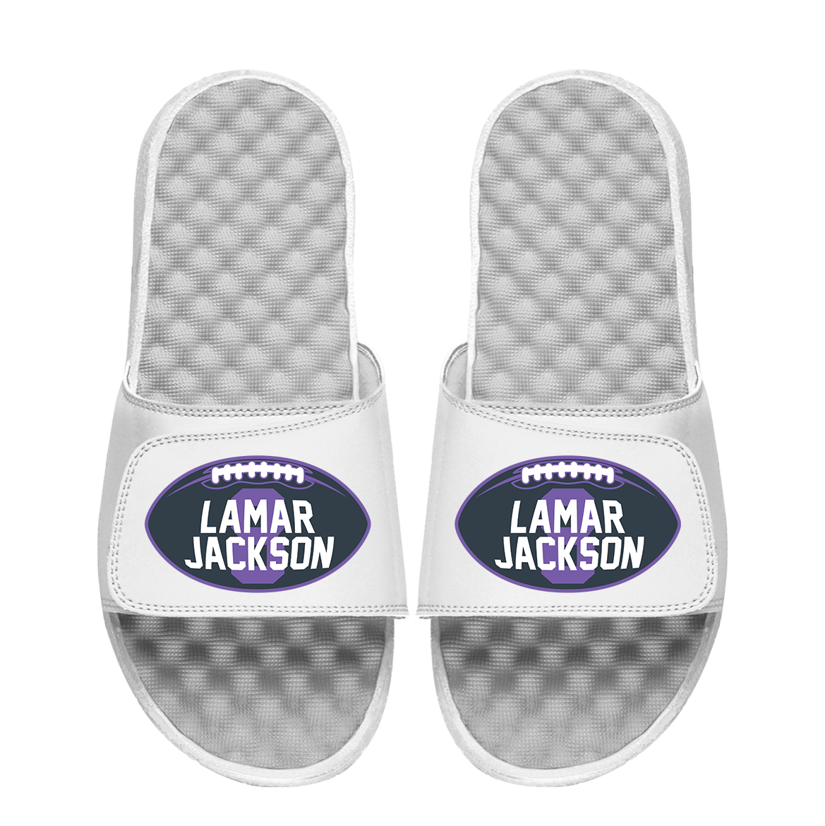 Lamar Jackson Football Logo iSlides (Footwear)